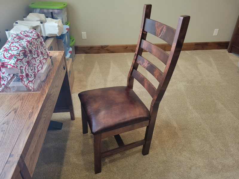 Dining Chair Used for Sewing Desk